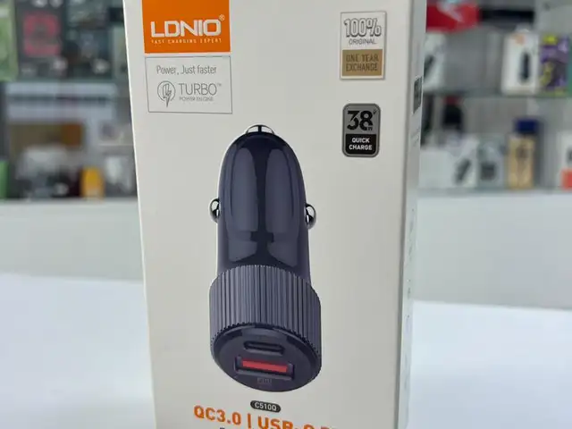 LDNIO C510Q Быстрое зарядное устройство для автомобилей, Душанбе