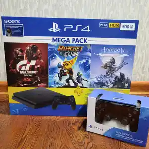 Игровая приставка Sony Playstation 4 slim mega pack, Душанбе