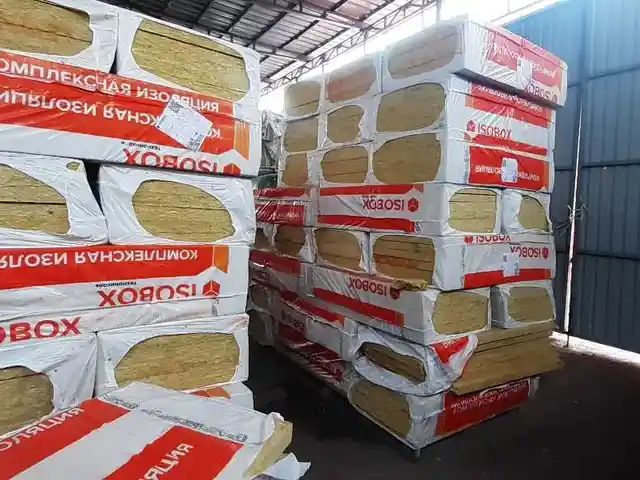 Каменная вата Isobox 40mm, Душанбе