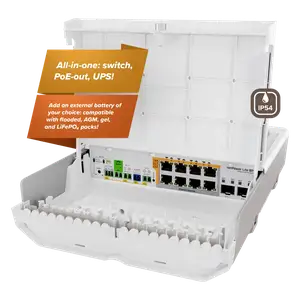 Коммутатор MikroTik netPower Lite 8P, Душанбе