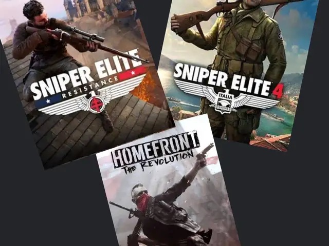 Игра Sniper Resistace PS4 ps5, Душанбе