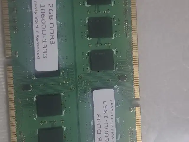 Оперативная память 2GB DDR3 PC-1060OU-1333, Хуҷанд