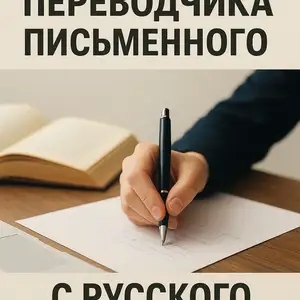 Услуга письменный перевод, Душанбе