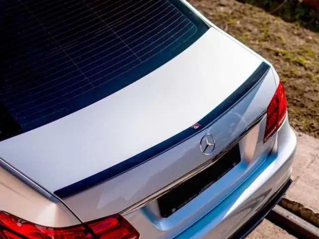 Спойлер на Mercedes-Benz W212, Душанбе