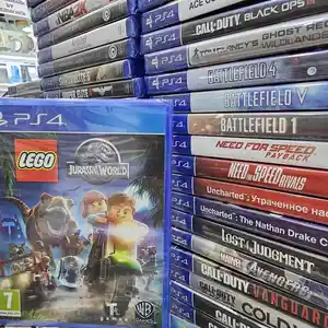 Игра Lego Jurasic world playstation 4, Душанбе