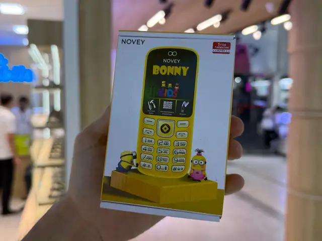 Novey Bonny, yellow, Душанбе