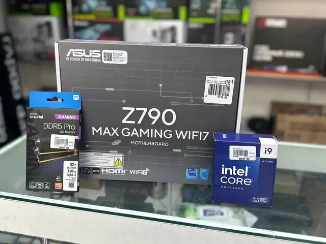 Материнская плата Asus Z790 Max Gaming Wifi 7, Душанбе