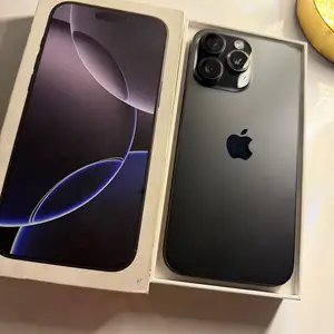 Apple iPhone 16 Pro Max, 256 gb, Black Titanium, Душанбе