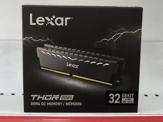 Оперативная память Lexar Thor DDR4 3200MHz 32GB Kit 2x16GB, Душанбе