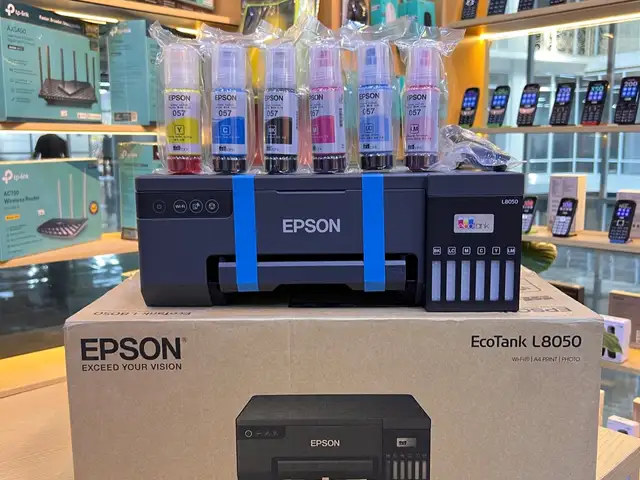 Цветной принтер A4 Epson EcoTank L8050, Душанбе