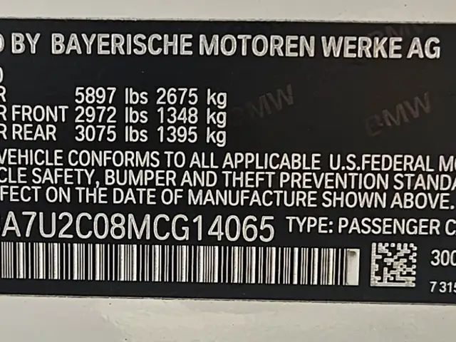 BMW 7 series, 2021, Душанбе - 8