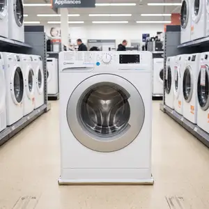 Cтиральная машина Indesit BWSE 81293X WSV RU 8kg Белый, Худжанд