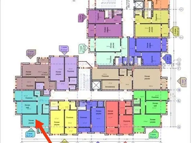 2-комн. квартира, 7 этаж, 56 м², 1мкр, Турсунзода