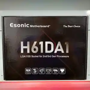 Материнская плата Esоnic H61DA1 1155, Душанбе