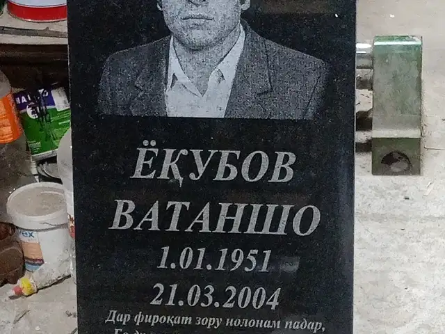 Санги мазор, Душанбе
