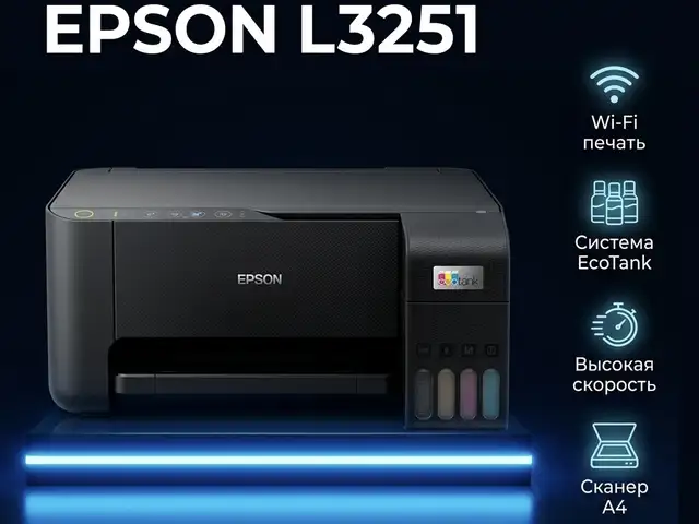 Принтер Epson L3251 A4, Хуҷанд