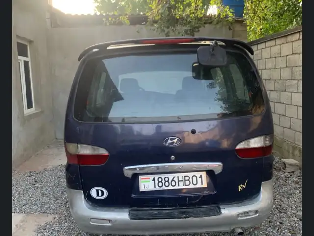 Hyundai Starex 2000, Ваҳдат