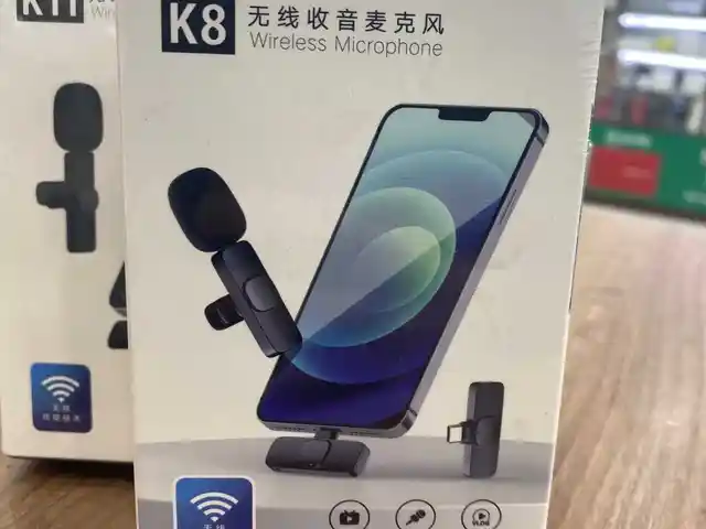 Микрофон петличный Wireless Microphone K8 петличка беспроводной, Душанбе