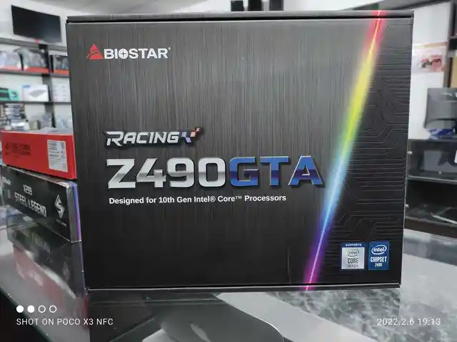 Материнская Плата Biostar Racing Z490-GTA LGA 1200, Душанбе