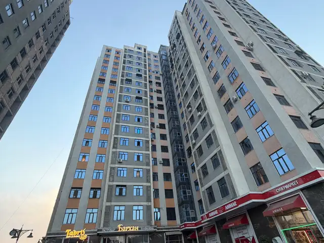 2-комн. квартира, 9 этаж, 53 м², Исмоили Сомони, автомойка Малика, Душанбе