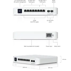 PoE Коммутатор Ubiquiti Professional 8 PoE, Душанбе