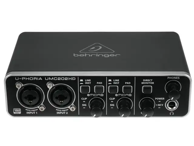 Звуковая карта Behrengher UMC 202HD, Худжанд