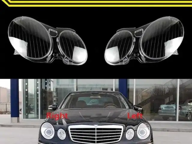 Стекло-фары на Mercedes Benz E W211 2002-2009, Душанбе