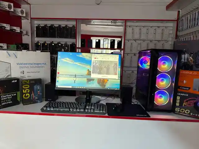 Игровой компьютер Core i7 4770/HDD 1TB/SSD 256 GB/Geforce GT 730/RAM 16Gb, Душанбе