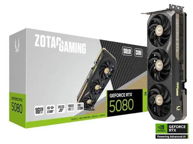 Видеокарта ZOTAC GAMING GeForce RTX 5080 16GB, Душанбе