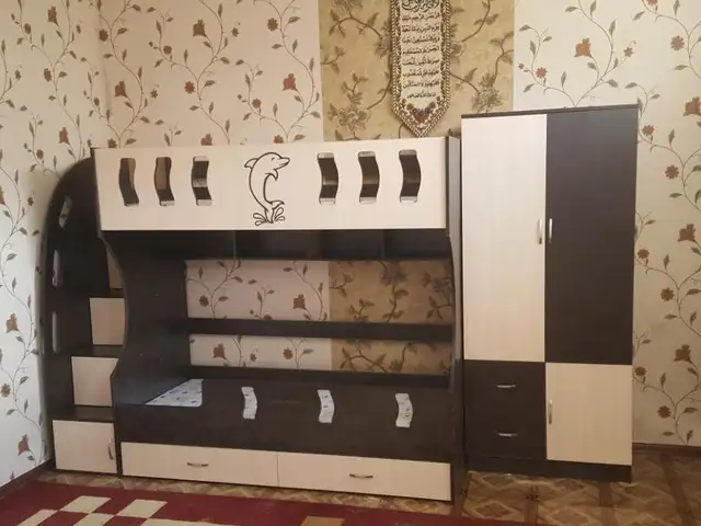 Детская двухъярусная кровать, Душанбе