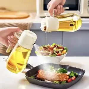 Универсальная стеклянная бутылка-спрей для масла, Худжанд