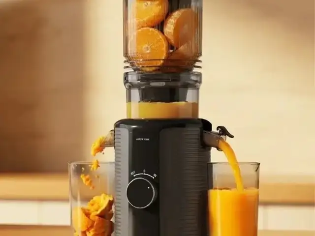 Соковыжималка холодного отжима Green Lion SLOW JUICER PRO, 1,2 л чёрная, Душанбе - 4