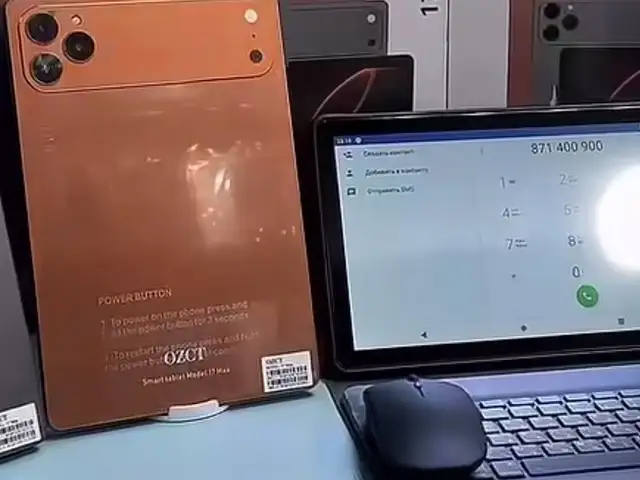 Планшет OZCT 17 PRO max 2sim 16 1tera Orange 10000 battery, Душанбе