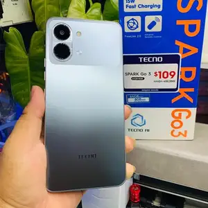 Tecno Spark Go 3 6/64Gb black, Душанбе