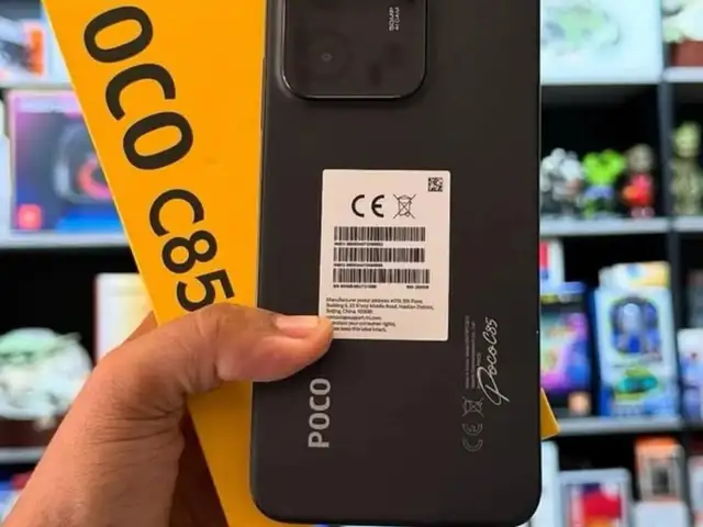 Xiaomi Poco C85 6+3/128Gb black 6000Мач, Душанбе