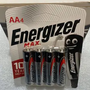 Батарейки Energizer АА питания 1.5V LR6 4шт, Душанбе