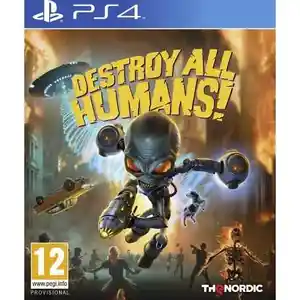 Игра Destroy all Humans для PS-4 / 6.72 / 9.00 / 11.00 / 11.52 / 12.02 / 13.00 /, Душанбе