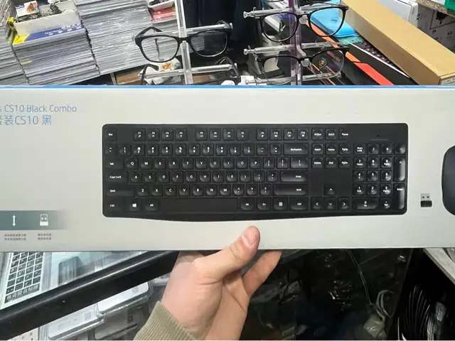 Клавиатура HP Wireless Black Combo, Худжанд