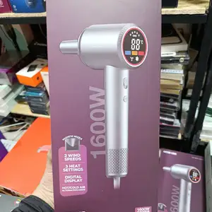 Фен Green Lion LUXAIR Hair Dryer with Display 1600W, черный, Душанбе