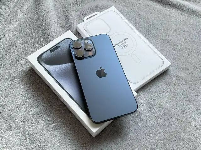 Apple iPhone 15 Pro Max, 256 gb, Blue Titanium, Душанбе