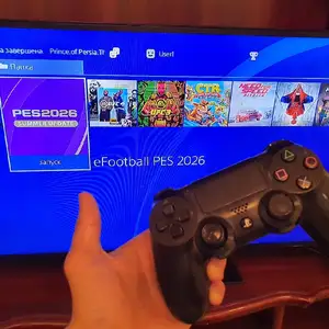 Игровая приставка Sony PlayStation 4 2джойстик GOLD - Hen 9.00 + 32 игр, Душанбе