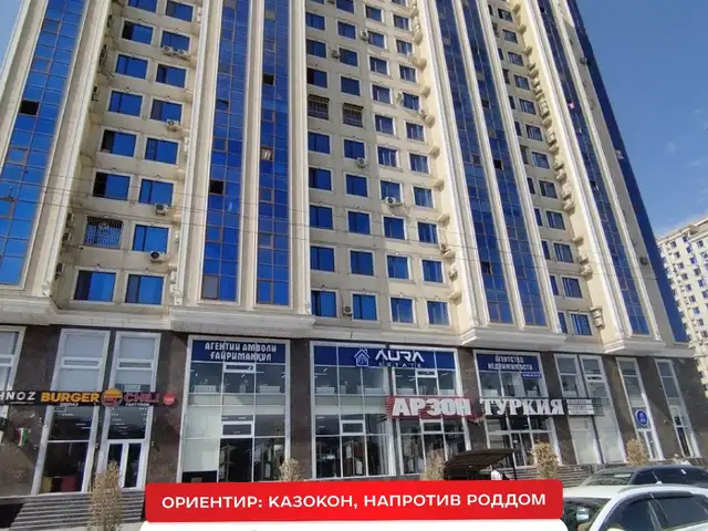 2-комн. квартира, 11 этаж, 51 м², Казокон, Душанбе