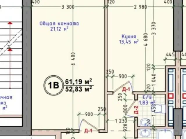 1-комн. квартира, 5 этаж, 61 м², Шохмансур, Душанбе