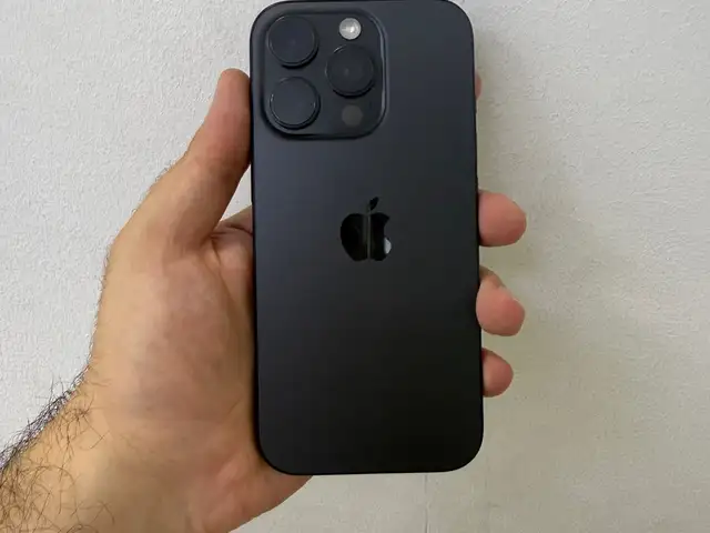 Apple iPhone 16 Pro, 128 gb, Black Titanium, Душанбе