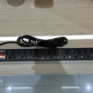 PDU 8-канальный металлический черный, Хуҷанд