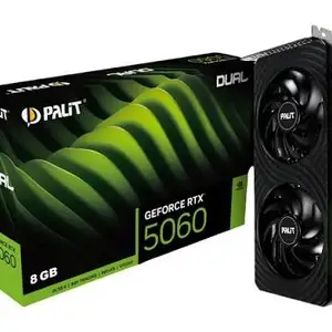Видеокарта Nvidia GeForce RTX 5060 8GB GDDR7 Palit, Душанбе