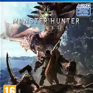 Игра Monster hunter world для PS-4 / 6.72 / 9.00 / 11.00 / 12.02 / 13.00 /, Душанбе