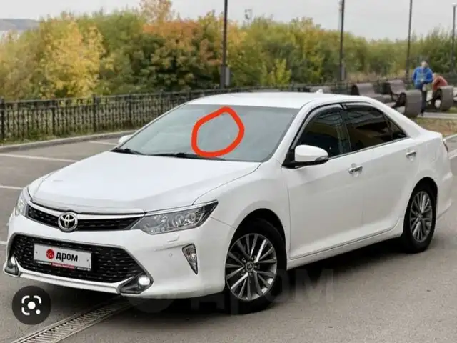 Лобовое стекло на Toyota Camry 5, Душанбе