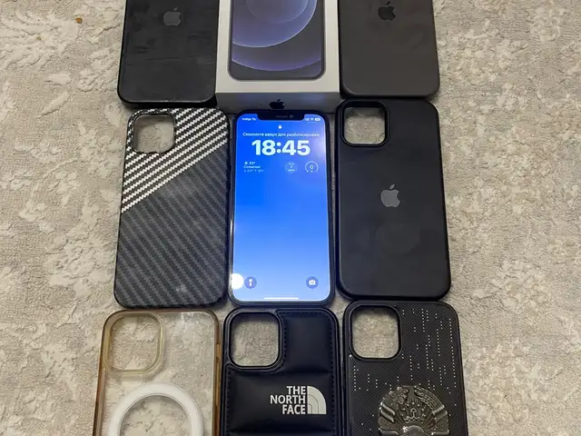 Apple iPhone 12, 128 gb, Black, Душанбе
