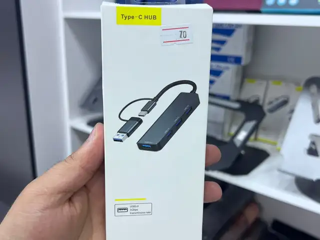 USB-хаб 4-в-1 USB 3.0/USB-C с поддержкой интерфейса USB 3.1 и функцией зарядки,, Душанбе